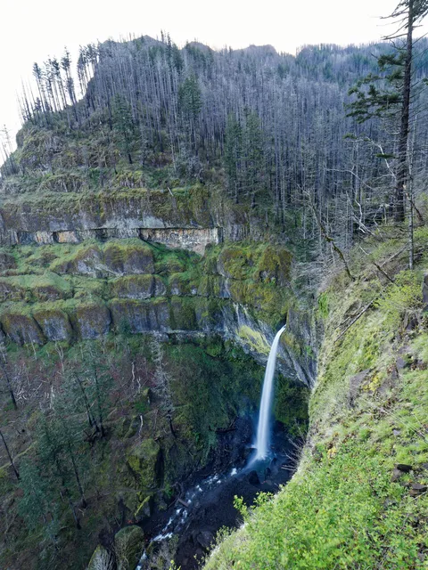 Elowah Falls, Oregon. [OC][3888x5184]