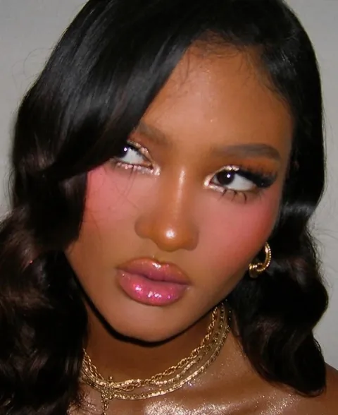 Does the pink under eye trend look good IRL?