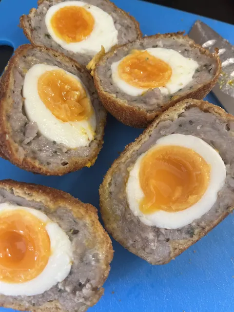 [homemade] scotch eggs