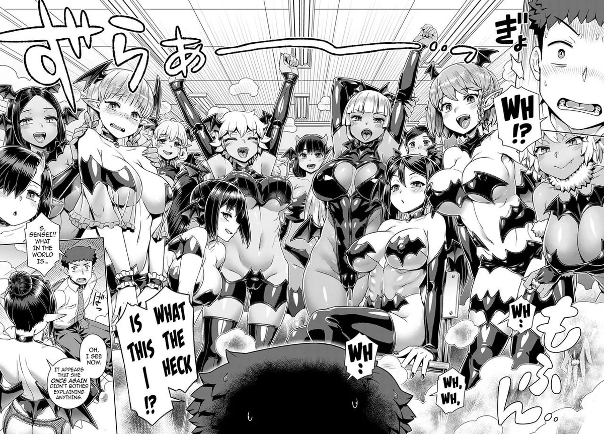 [Kousuke] Succubus Joshikou de Sakusei Jisshuu ~Kyouzai wa… Ore!?~ | Succubus Girls’ School Milking Lab ~And the Teaching Aid… is Me!?~