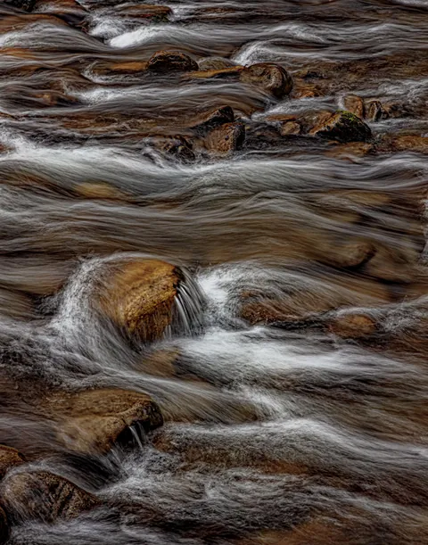 ITAP of flowing water