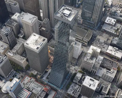 The Rainier Tower in Seattle, Washington (1971).