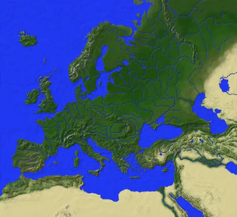 So they made Europe as a realm in Minecraft