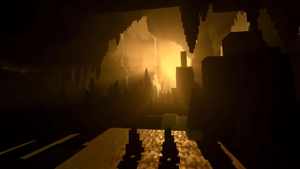 It’s bananas to me that this is Vanilla Minecraft. It really has come a long way.