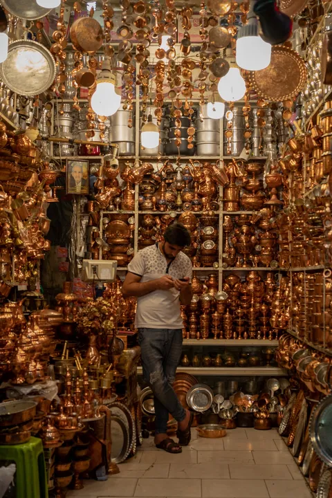 ITAP of a copper merchant