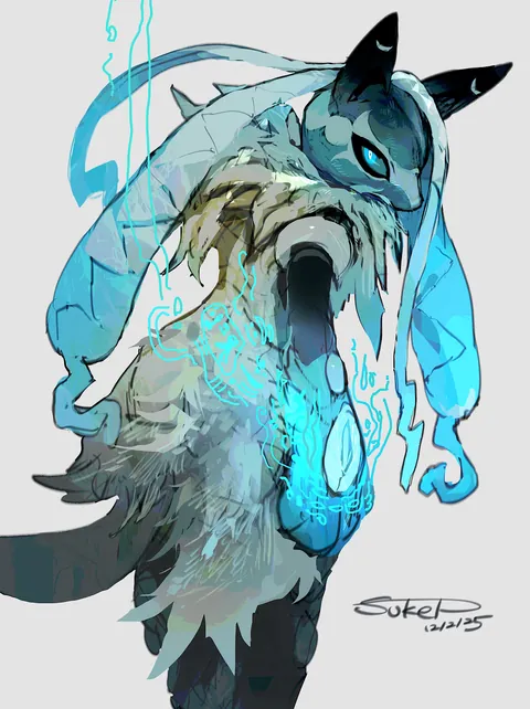 I Painted Mega Lucario Z! [OC]