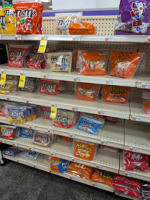 all of the candy at my cvs was in resealable plastic bags