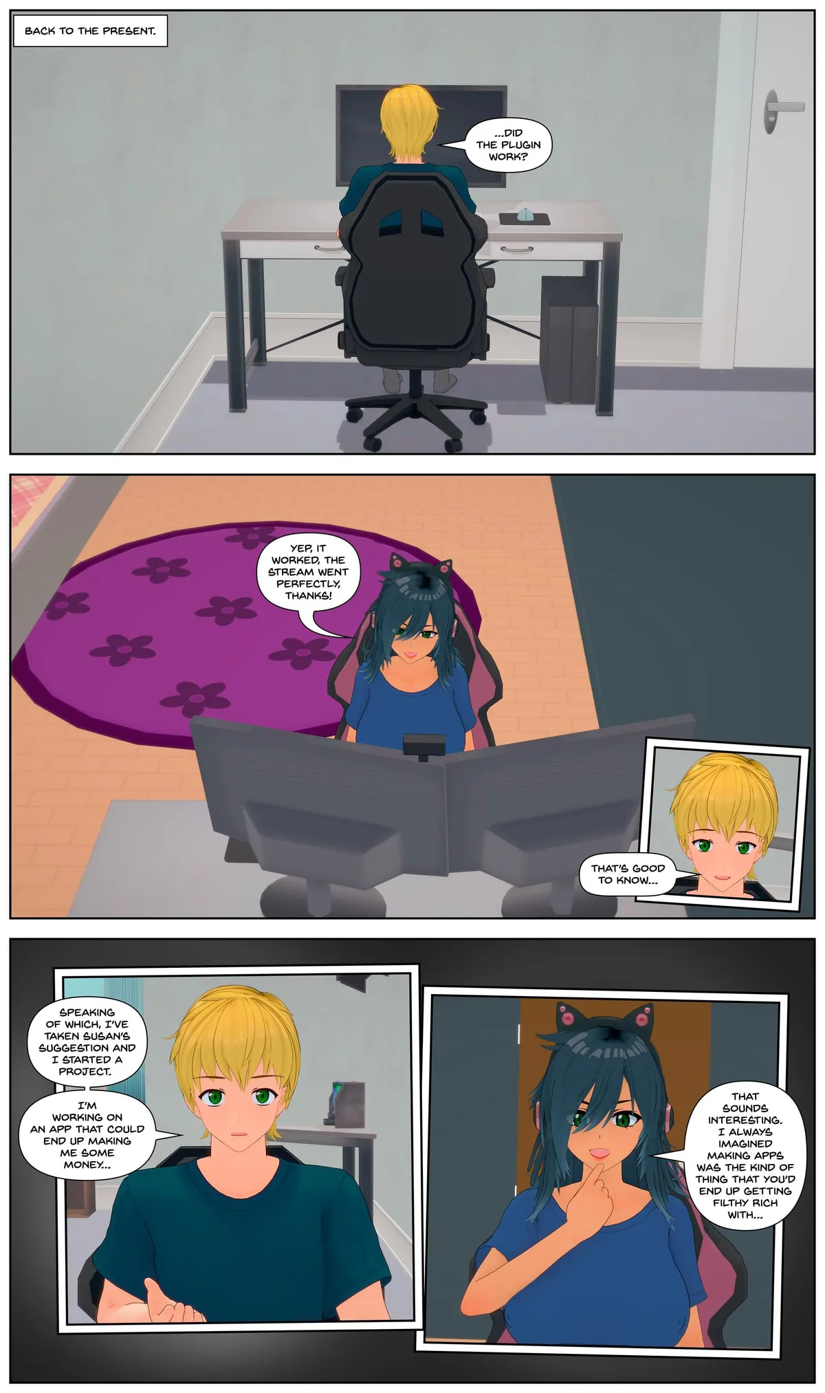 Hypnosis is the Real Deal? - Chapter 05 [Comic][OC][by RollB]