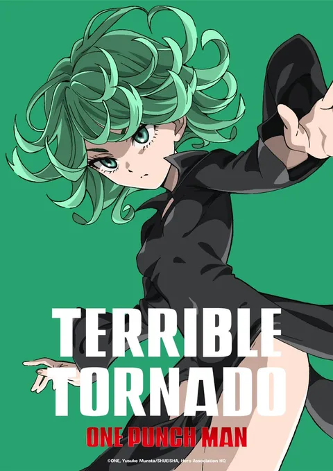 One-Punch Man Season 3 Character Visual: Tatsumaki