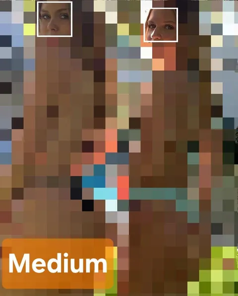 Train yourself, focus on their eyes