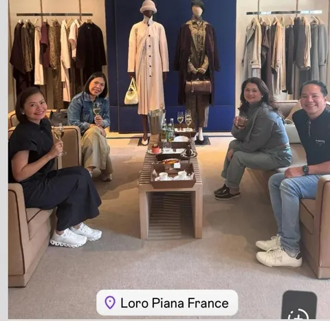 Wife of Zaldy Co , Mylene Co currently spotted shopping in France