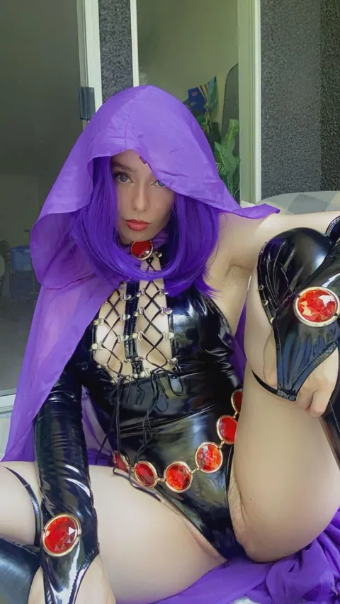 Raven from Teen Titans by Kat.encases (me)