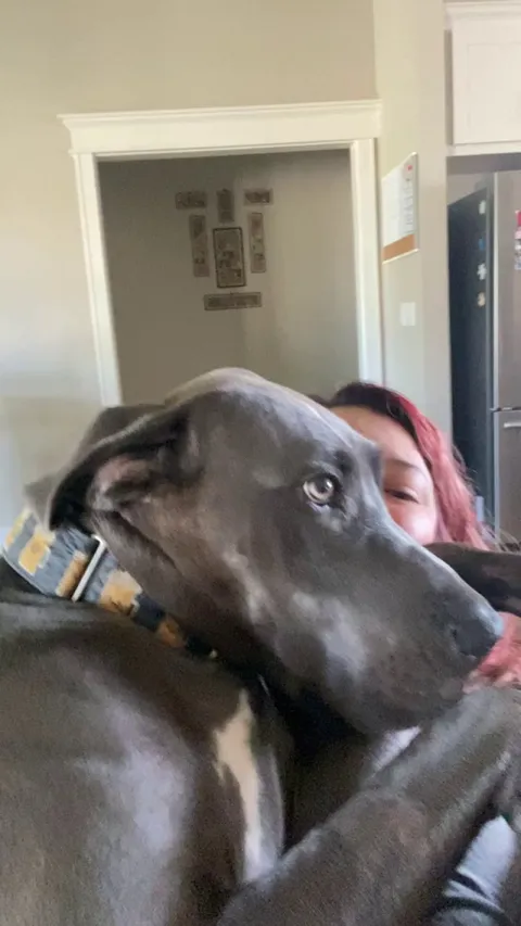 I swear she’d crawl into my skin if she could