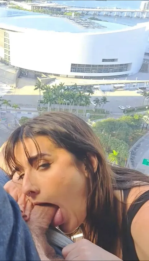 Throating With A View