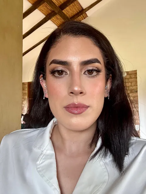 Did my own wedding makeup!