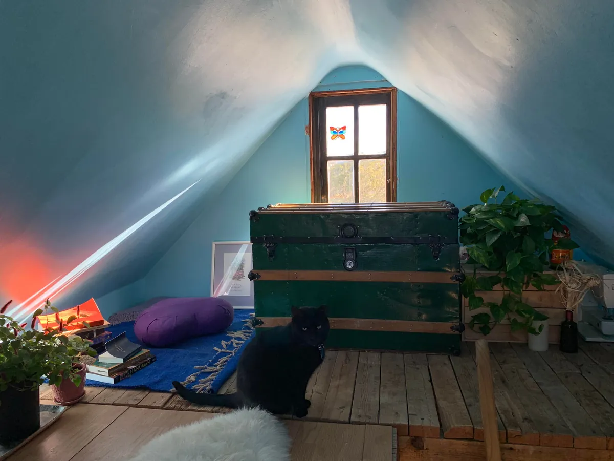 Once upon a time, I lived in a converted shed in New Mexico