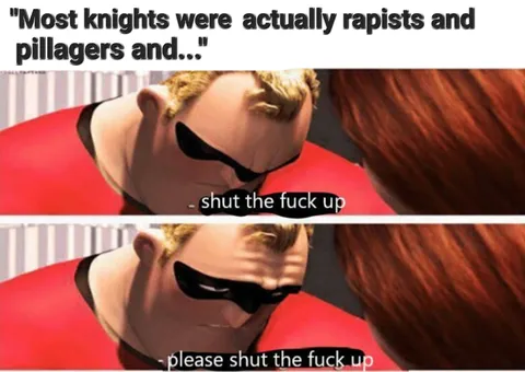 I love when people generalize 1000 years of history