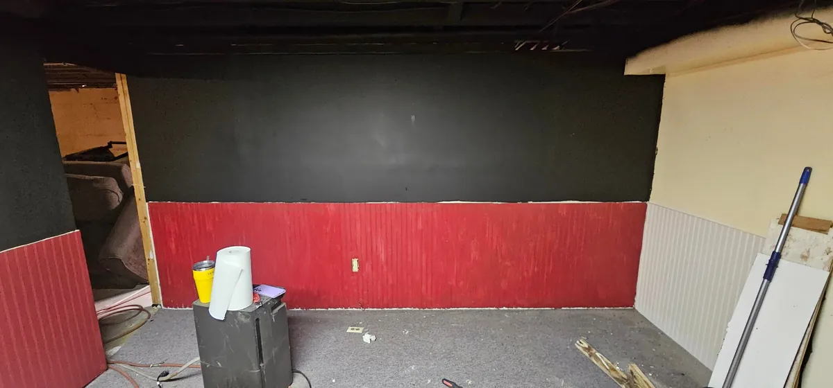 movie theater build in our basement what do you guys think?