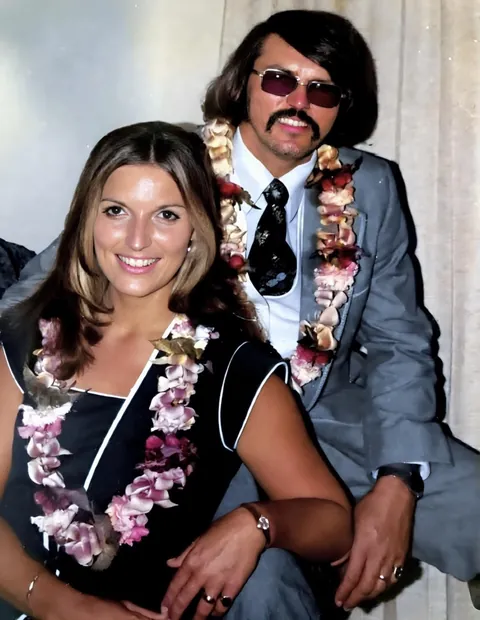 My grandparents in 1977