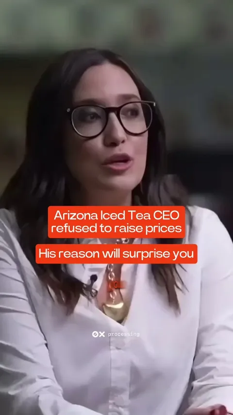 CEO of Arizona Tea acknowledges he is successful enough and refuses to raise prices