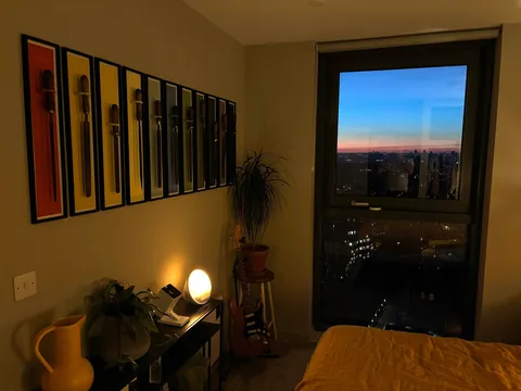 An Evening in My Cozy London Flat