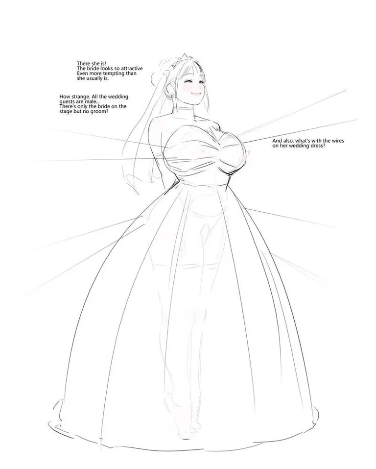 NEW ART BY VENUS - The Bride🤤🤤🥵🥵🥵🥵