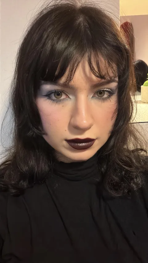 dark lipstick looks from recent