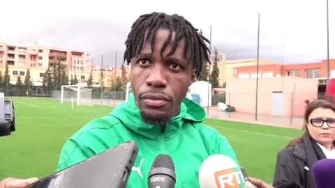 Wilfried Zaha on Manchester United sacking Ruben Amorim: "I don't care" | Zaha left Man Utd in 2014