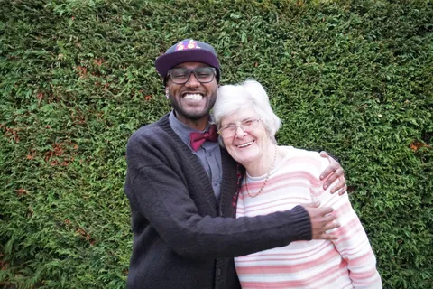 She took me in 15 years ago and no one makes me as happy. We had the best Xmas. I love my Granma so much.