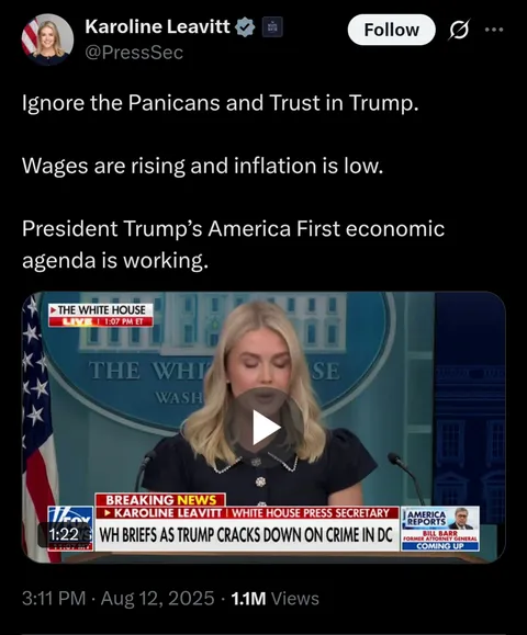 "Ignore the evidence of your eyes and ears!"