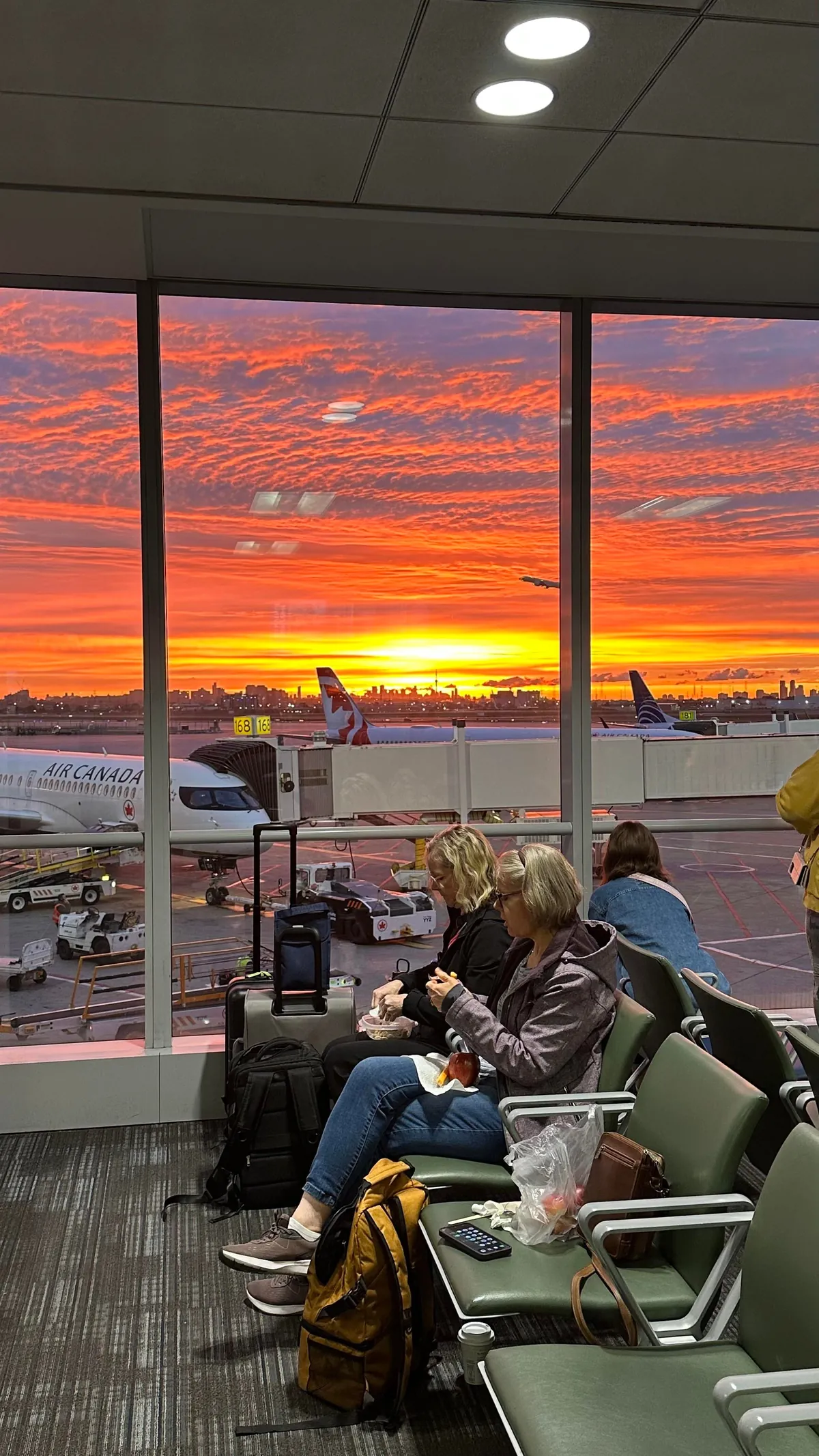 Amazing Sunrise in Toronto yesterday.