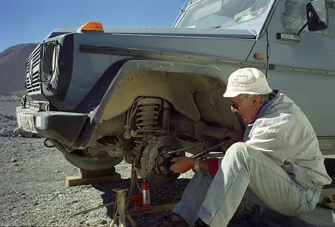 “300 GD Otto": Günther Holtorf traveled 550,000 miles around the world, a journey that lasted 26 years.
