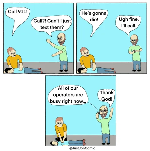 Talking on the phone