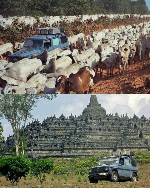 This couple took their g-class on a 20-year road trip through 177 countries