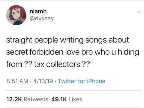 Like literally who though?