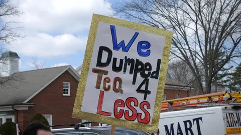 [OC] Best Signs from No Kings #3 Kennebunk, Maine