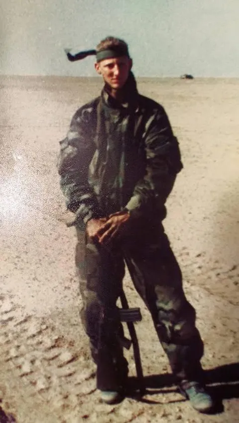 My Dad in Saudi Arabia 1991: age 19