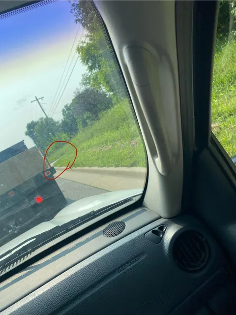 Road work caused traffic to be backed up super bad. I sat here for just under 5 minutes staring at my driveway RIGHT THERE!