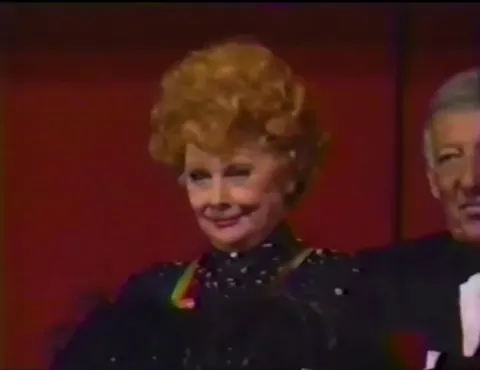 Robert Stack reads a letter to Lucille Ball from Desi Arnaz (1986)