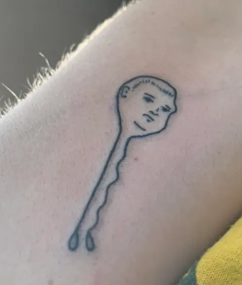 A Bobby Pin- Done by Billy Gamble at Top Secret Tattoo, Waco, Tx