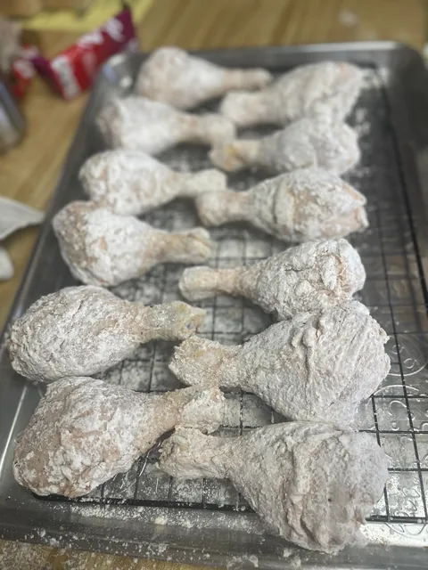 [homemade] I made some fried chicken…