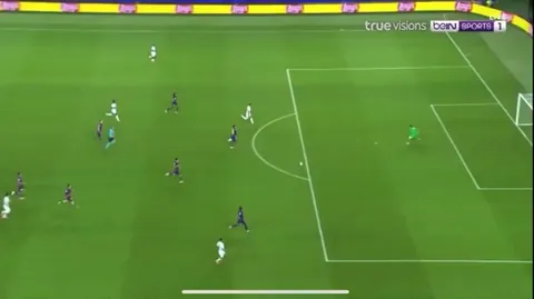 Hansi Flick’ reaction to conceding a late goal.