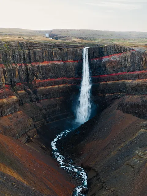 ITAP of a waterfall in Iceland