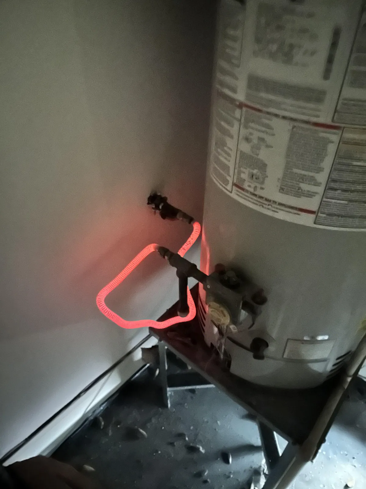 When your water heater becomes the ground path for your house's electricity