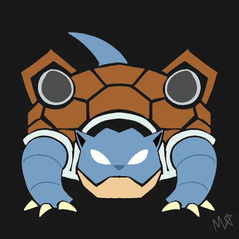 Made some Monster Hunter icon inspired Pokemon drawings!!