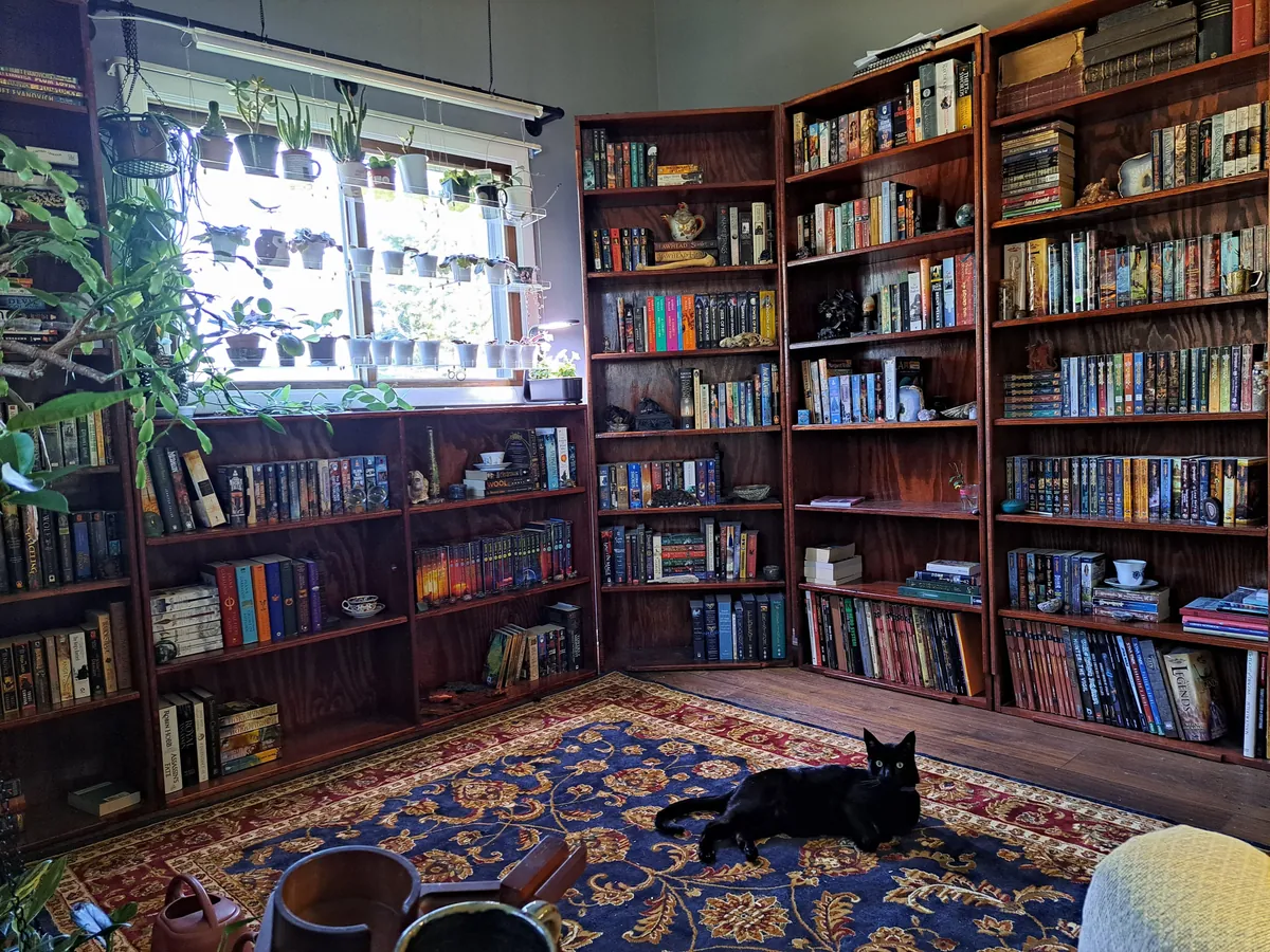 Just completed my home library 