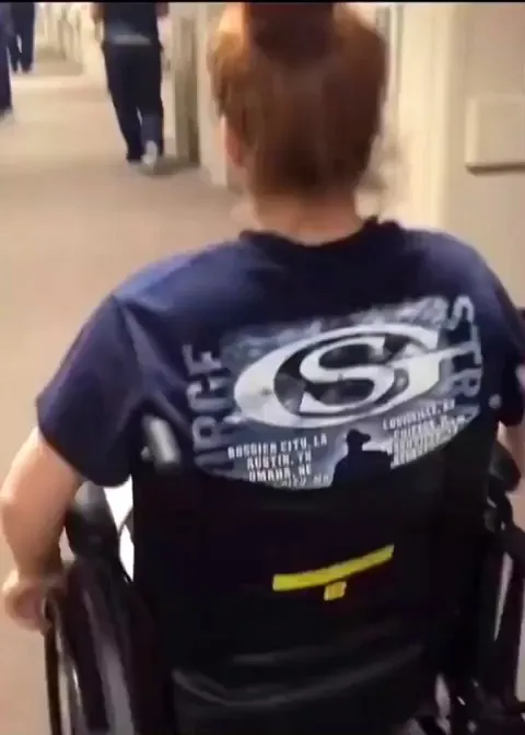 Girl who used to be paralyzed visits the nurse who took care of her