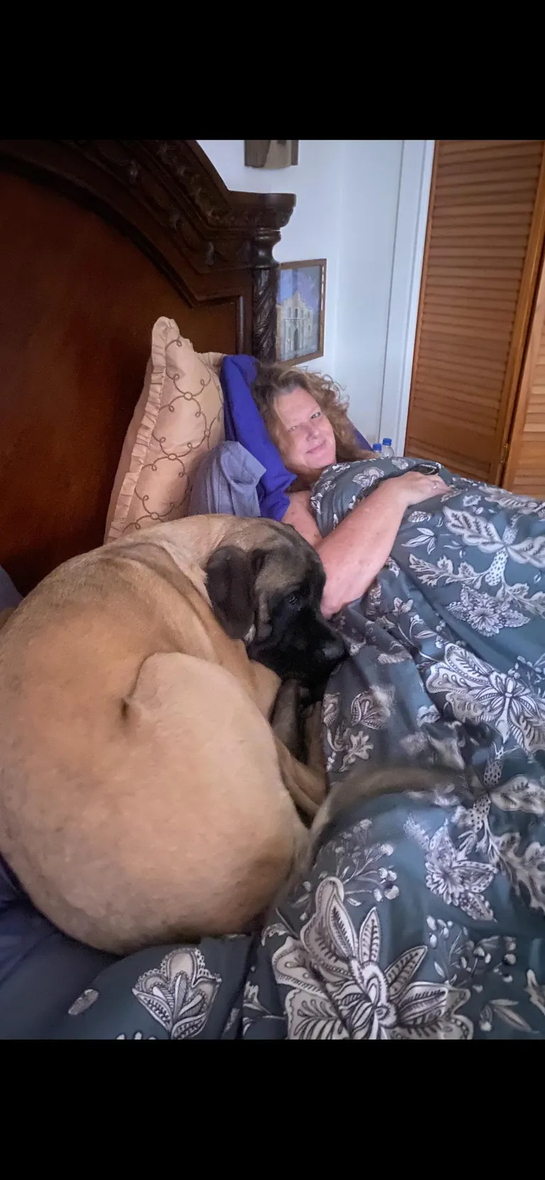 This is Gus, my mom's dog, her protector and my brother. I love him like no other. This is the known of him/her