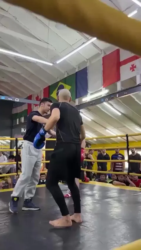 Boxer knocks out arrogant influencer with one punch, after he tried to sucker punch him.