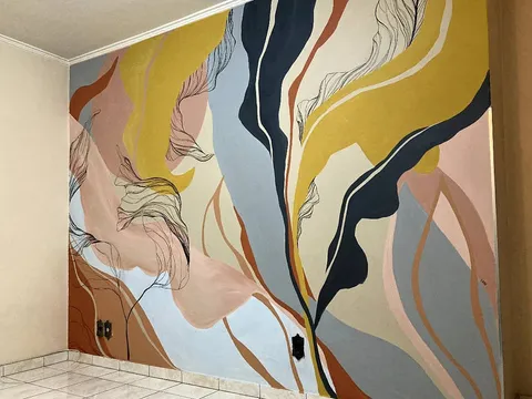 I'm not sure if it fits here, but here it goes: my friend kept complaining about how boring his living room was, so I tried to make it more beautiful and more "alive". It took me a few hours to complete, but now he's in love with his house agan!